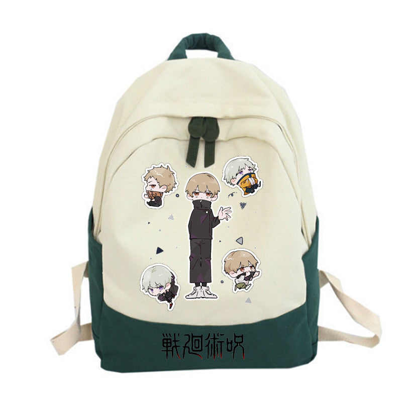 Trendy Anime Printed Casual Backpack