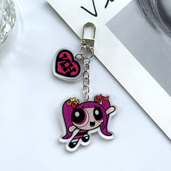NJZ "Get UP" Acrylic Keychain Pendant