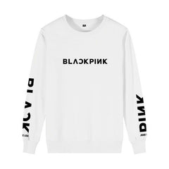 Women's Kpop Logo Print Loose Sweatshirt