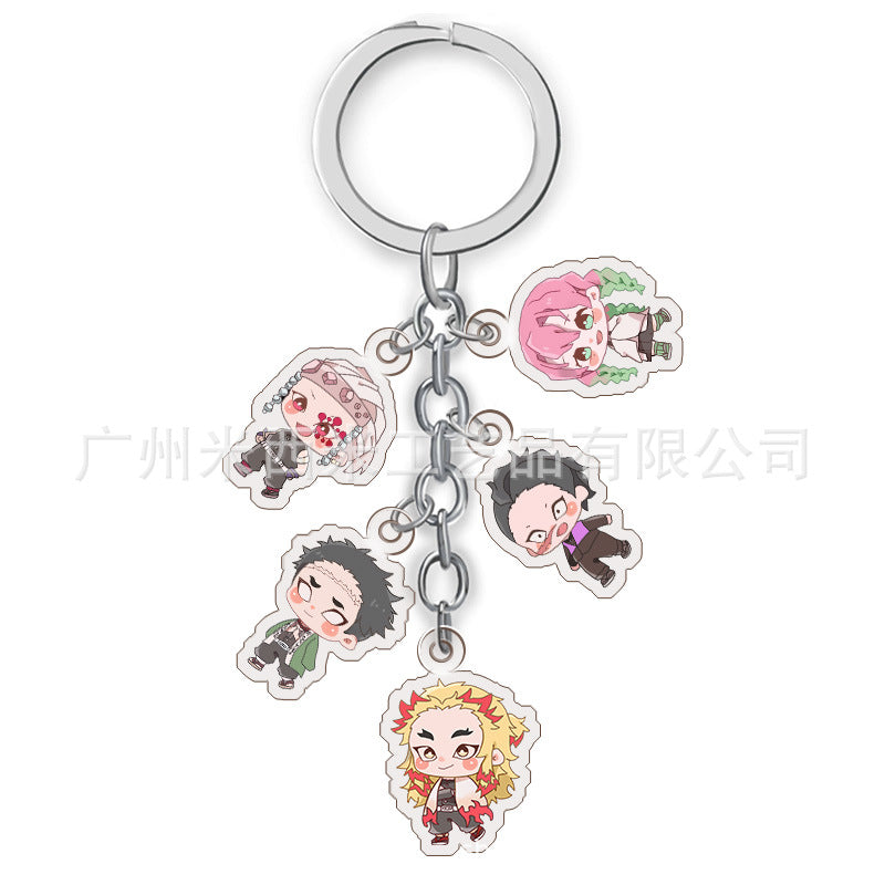 Anime Acrylic Keychain Pendant