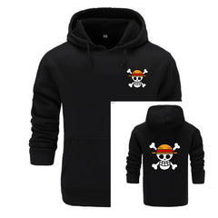 Trendy Men's Straw Hat Printed Casual Hoodie