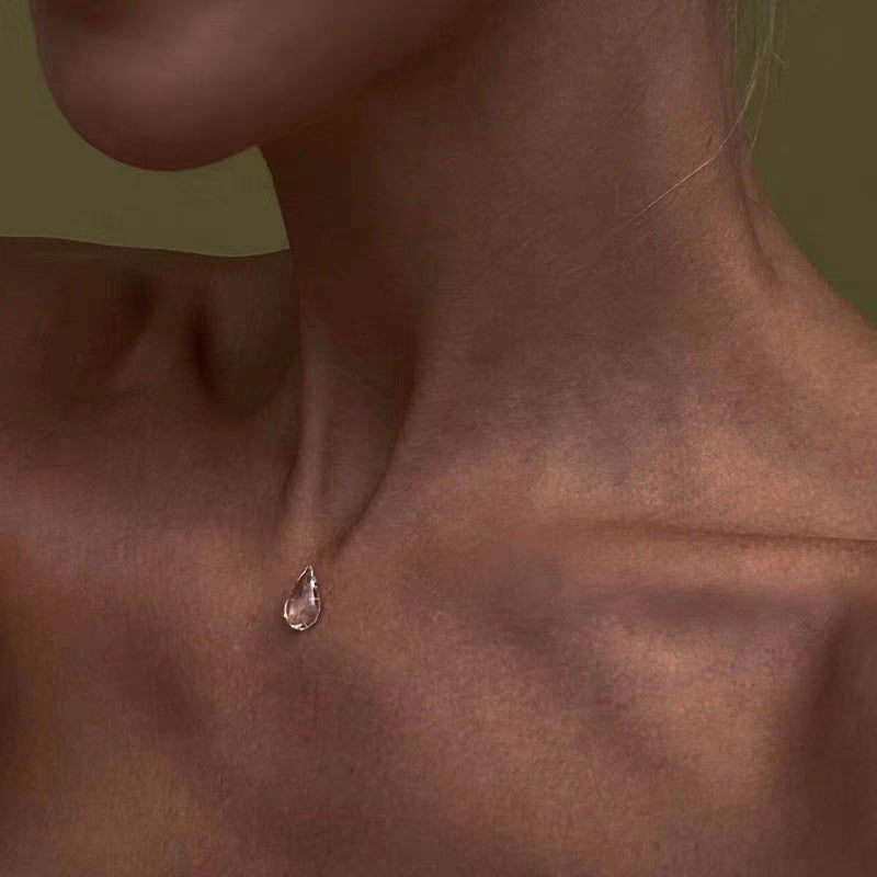 Water Droplet Earrings Necklace