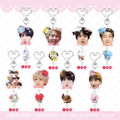 Arirang Cartoon Pendant Acrylic Keychain