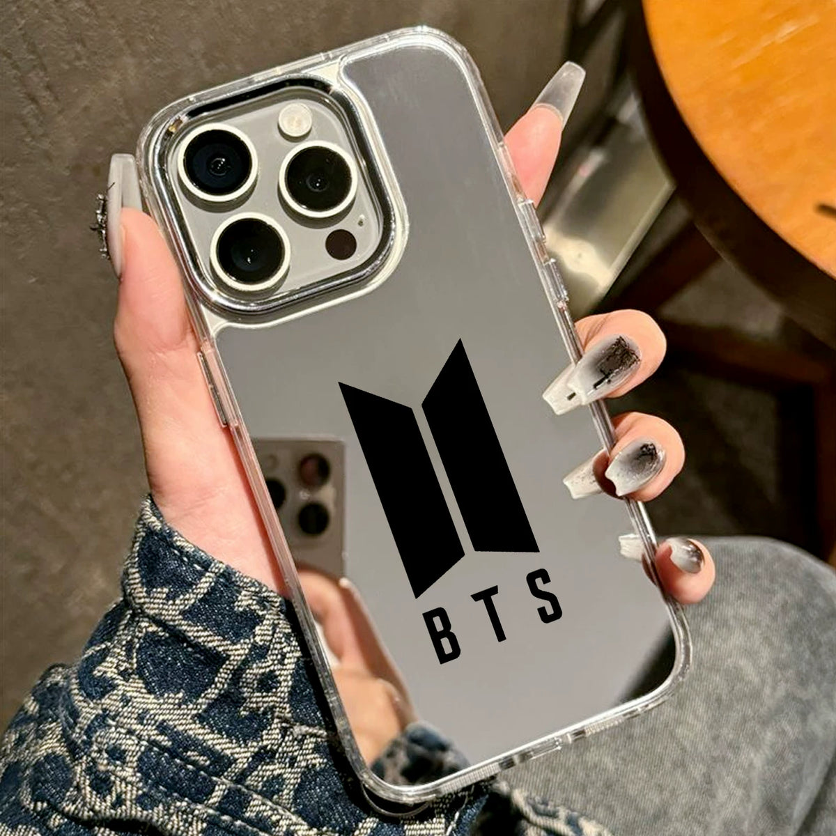 BANGTAN Logo Mirror Phone Case