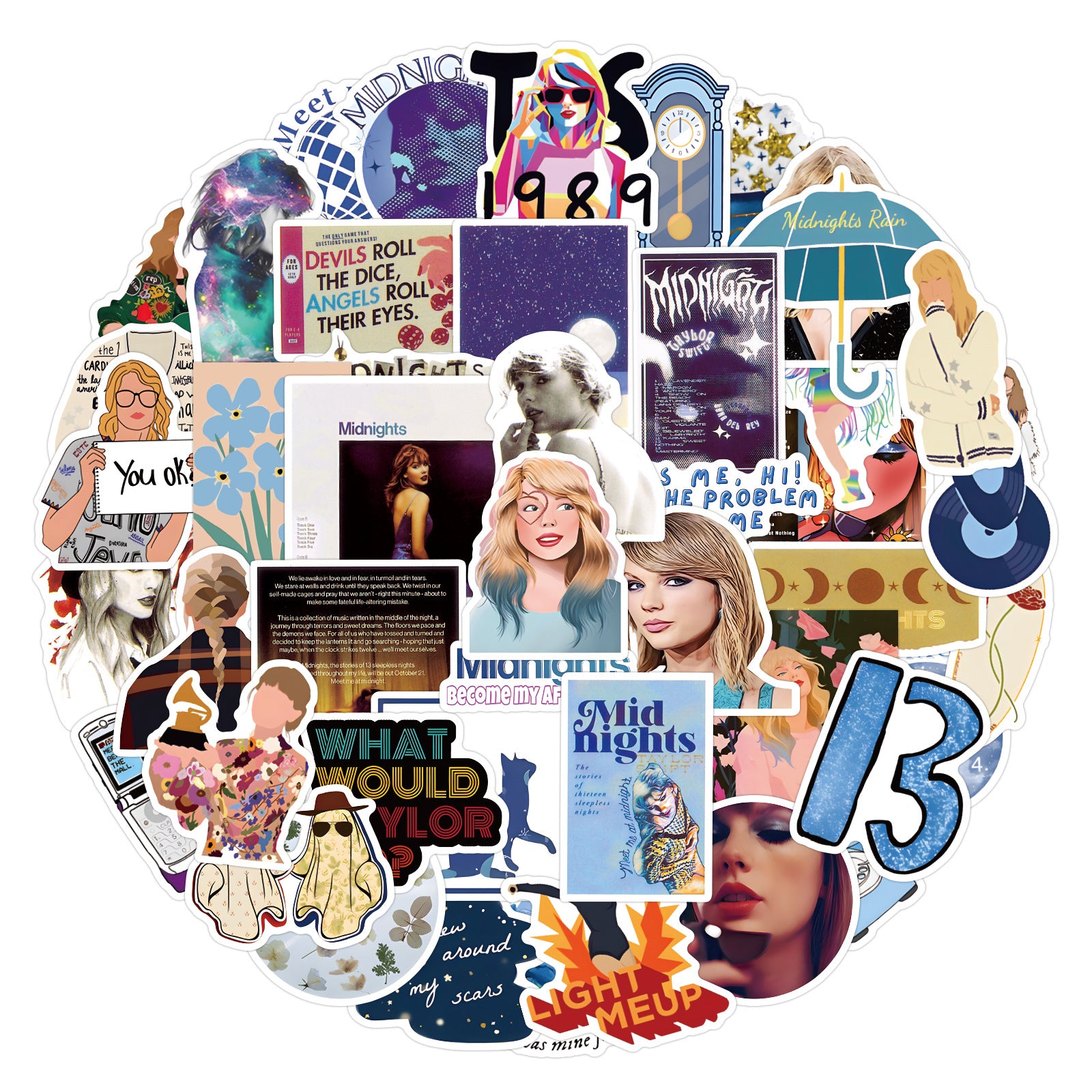 Taylor Luggage Stickers
