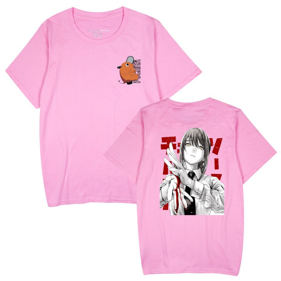 Men's and Women's Anime Printed T-Shirt Top