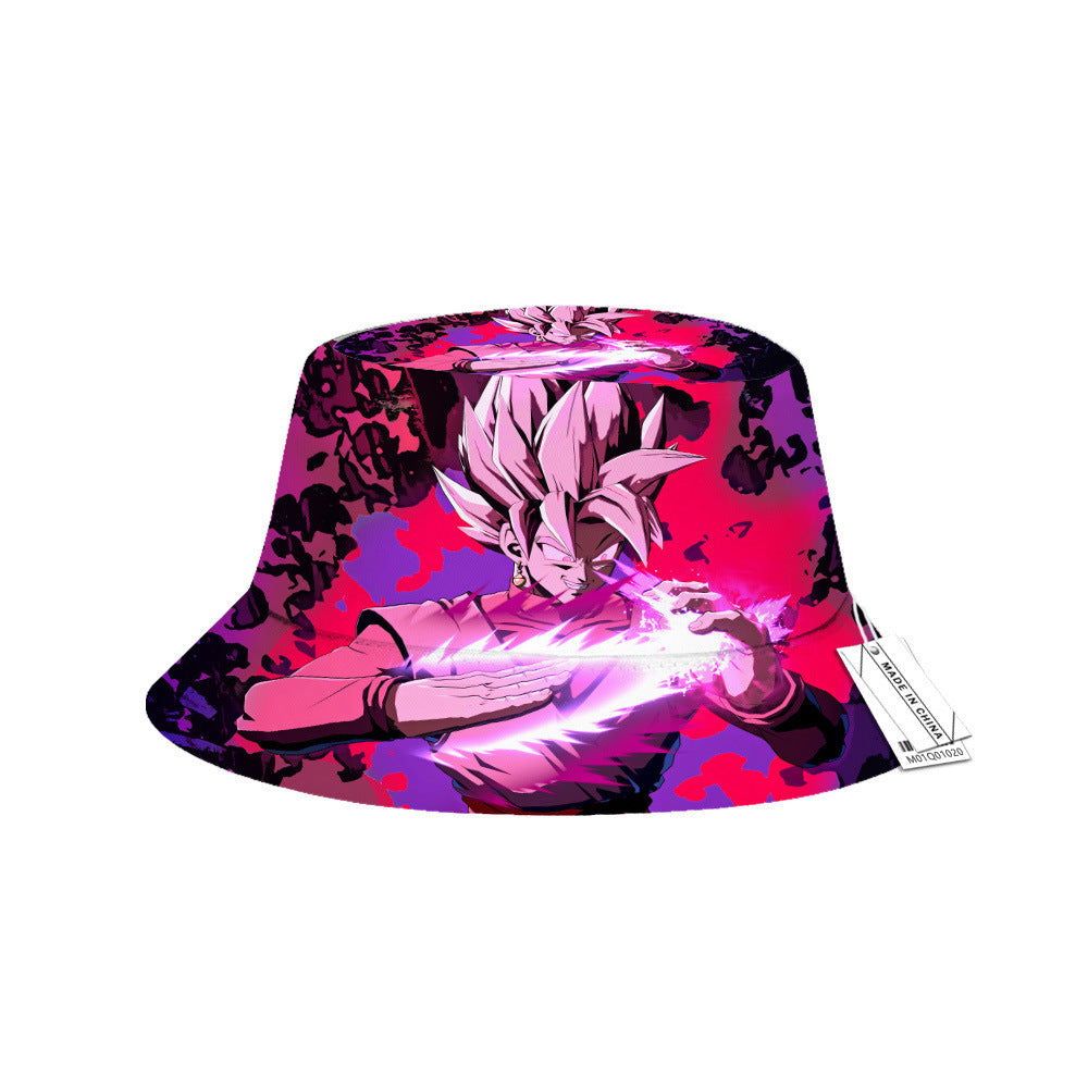 Cool Anime 3d Print Bucket Hat