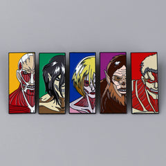 Anime Brooch Badge Set
