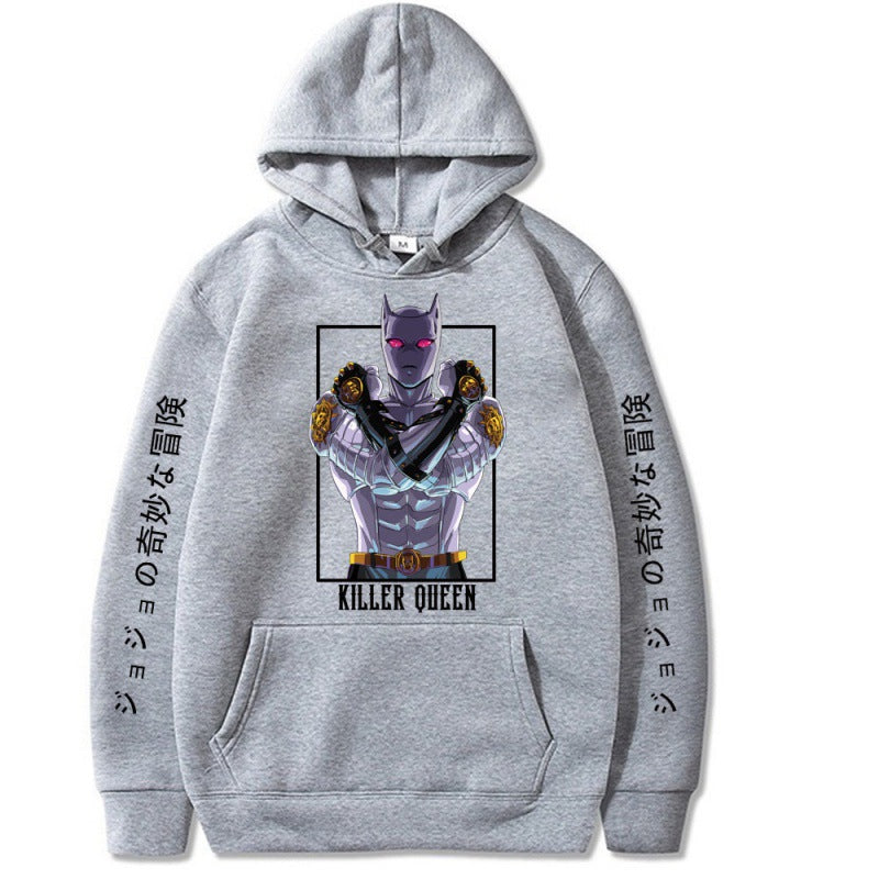 Trendy Unisex Killer Queen Printed Casual Hoodie