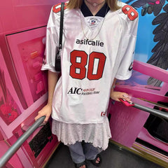 Trendy Minji Casual Short-sleeved Jersey