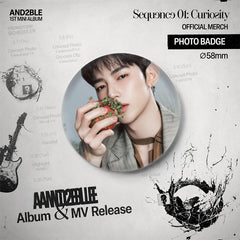 "Sequence 01 Curiosity" Trailer Photo Badge Keychain