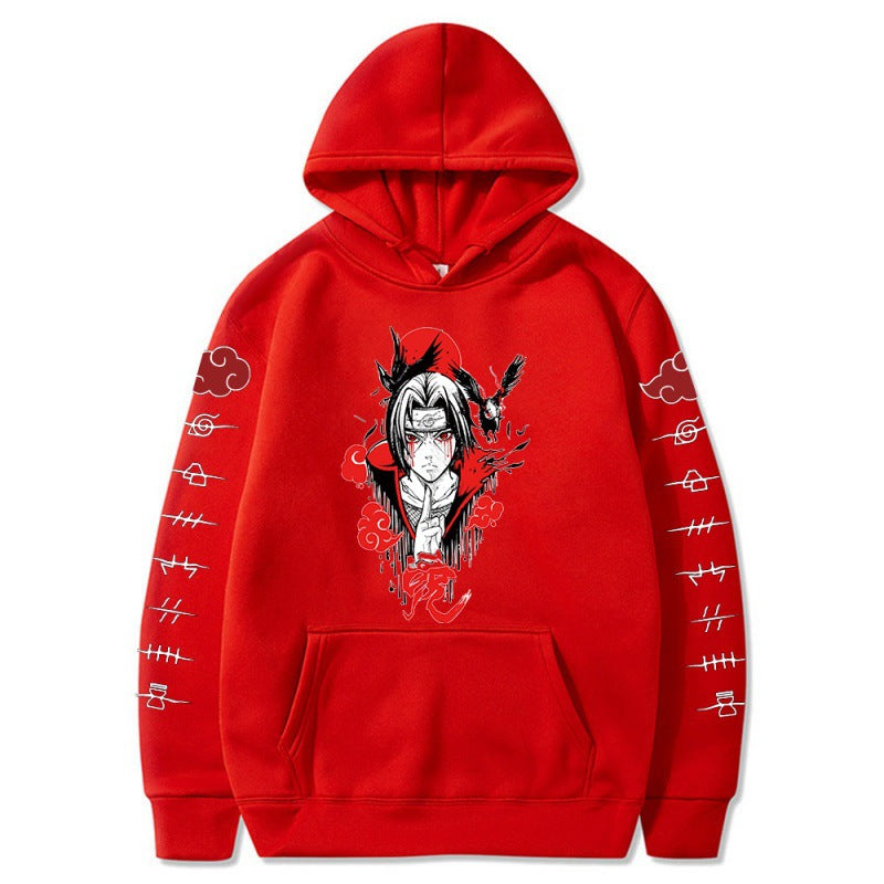 Unisex Anime Pattern Printed Casual Hoodie