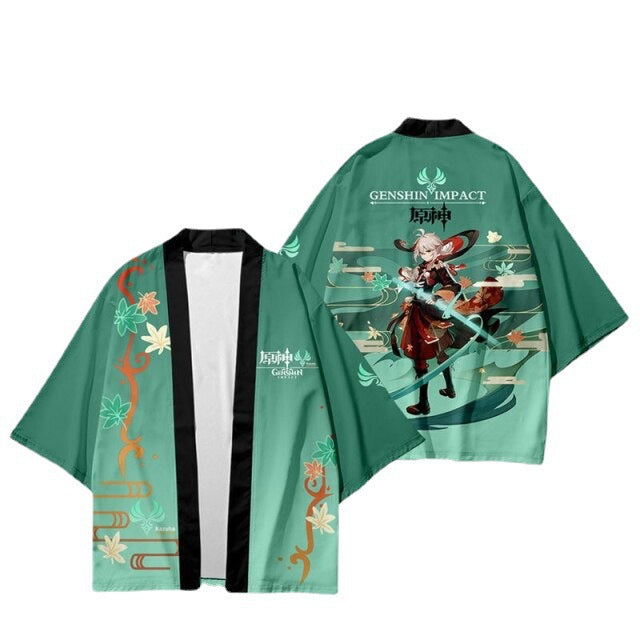 Unisex Game 3d Print Cosplay Kimono Cloak