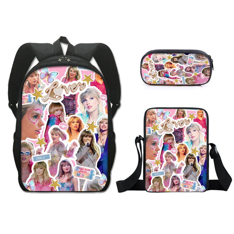 Children's Taylor School Backpack Pencil Bag Set