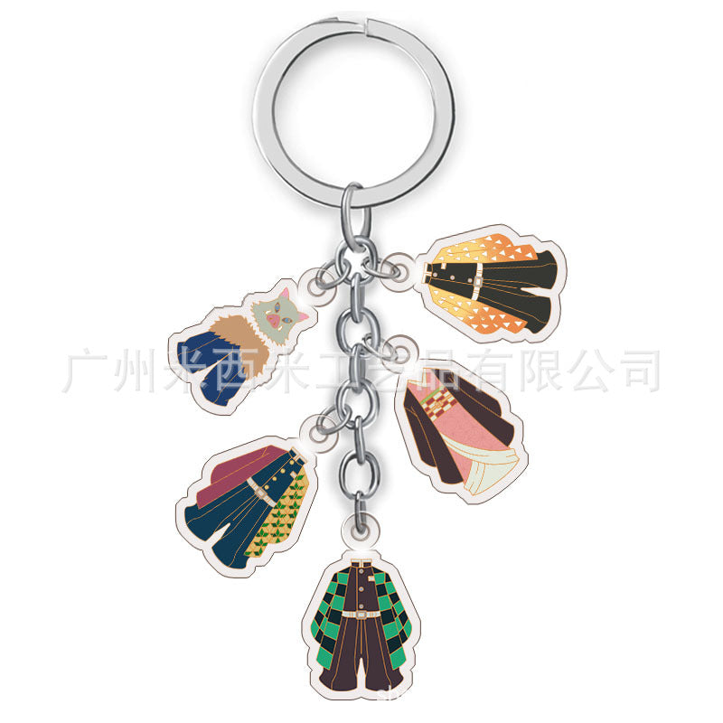 Anime Acrylic Keychain Pendant