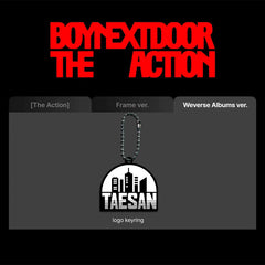 BND "The Action" Name Tag Keyring