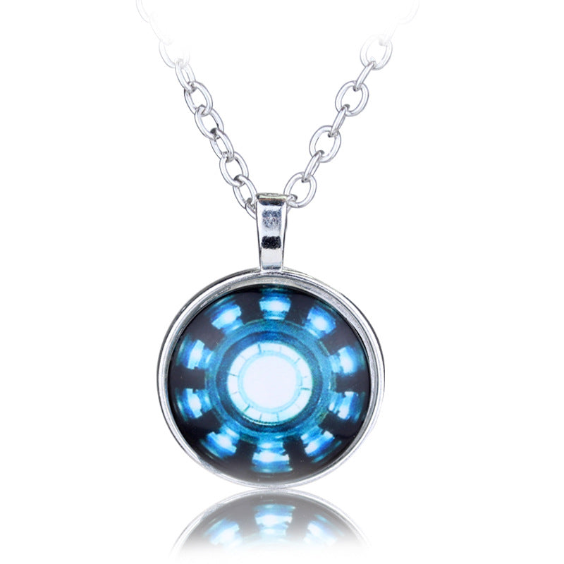 Tony Stark Arc Reactor Necklace