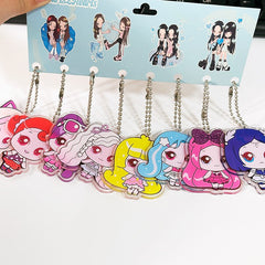 H2H Cartoon Doll Acrylic Pendant Charm