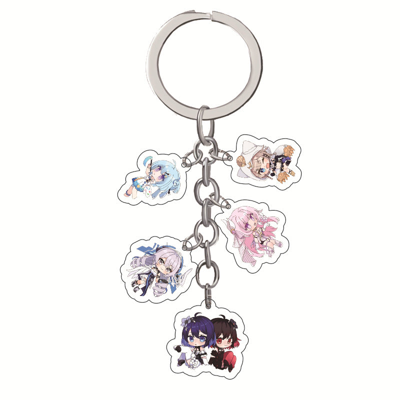 Trendy Anime Keychain Pendant