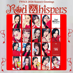 TWICE RED WHISPERS Photocard 9pcs