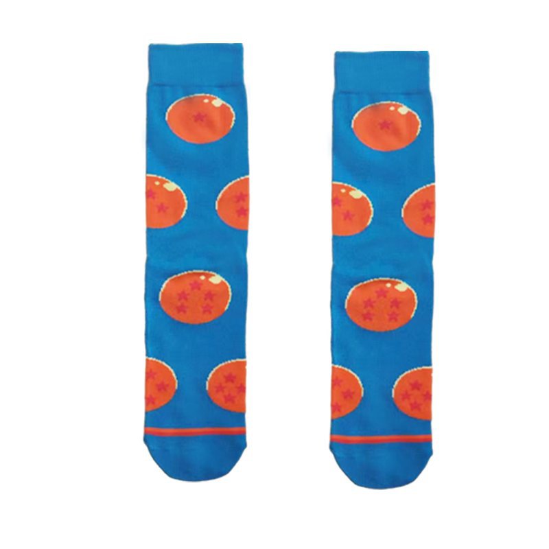 Casual Men's Anime Cotton Socks