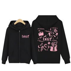 SKZ Album DO IT Logo Hooded Zipper Cardigan