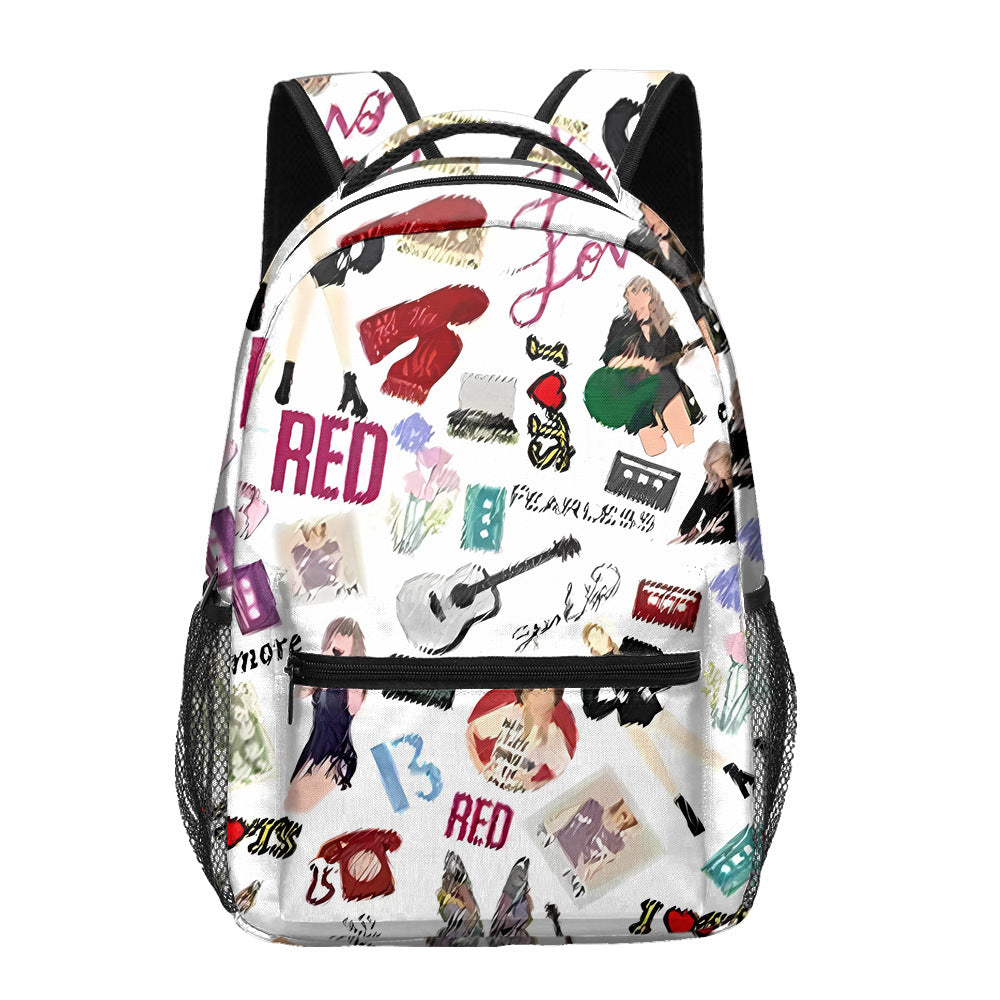 Children's Taylor Full Print School Backpack