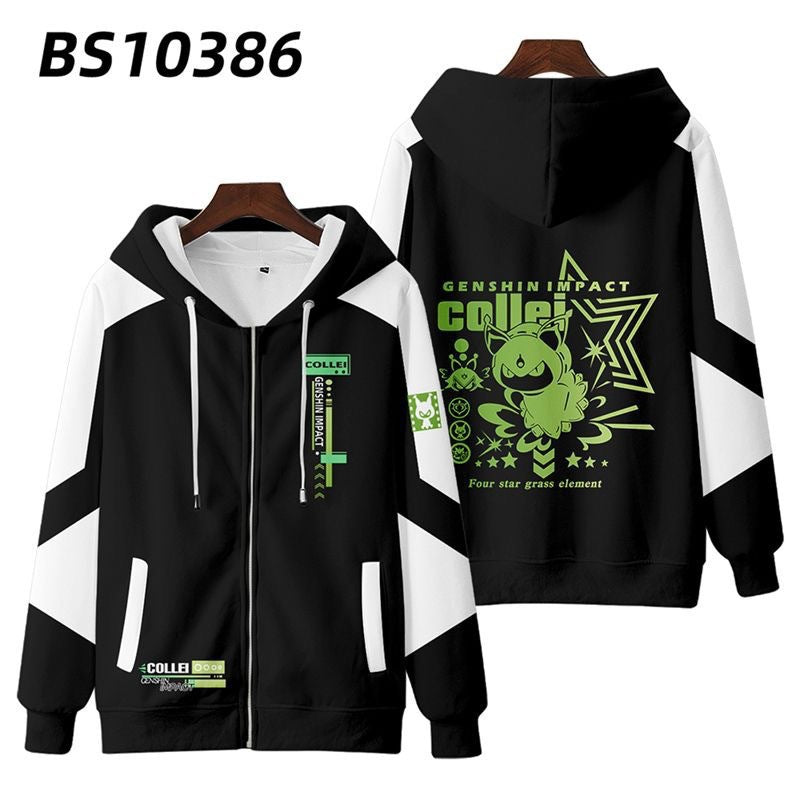 Trendy Game Cos Wanderer Printed Zipper Hoodie