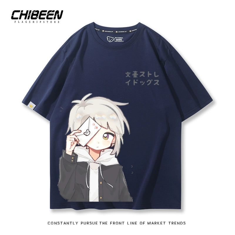 Casual Anime Summer Cotton T-Shirt