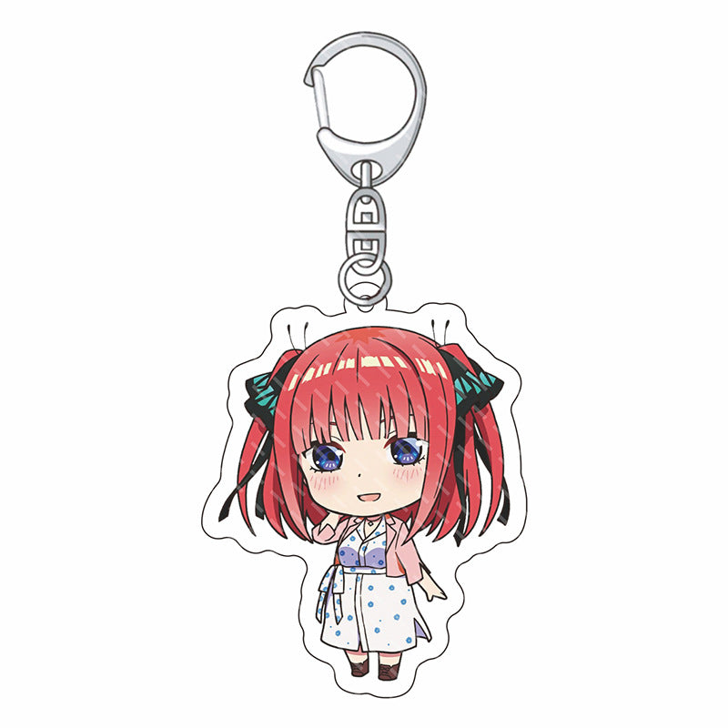 Nakano Anime Keychain Pendant