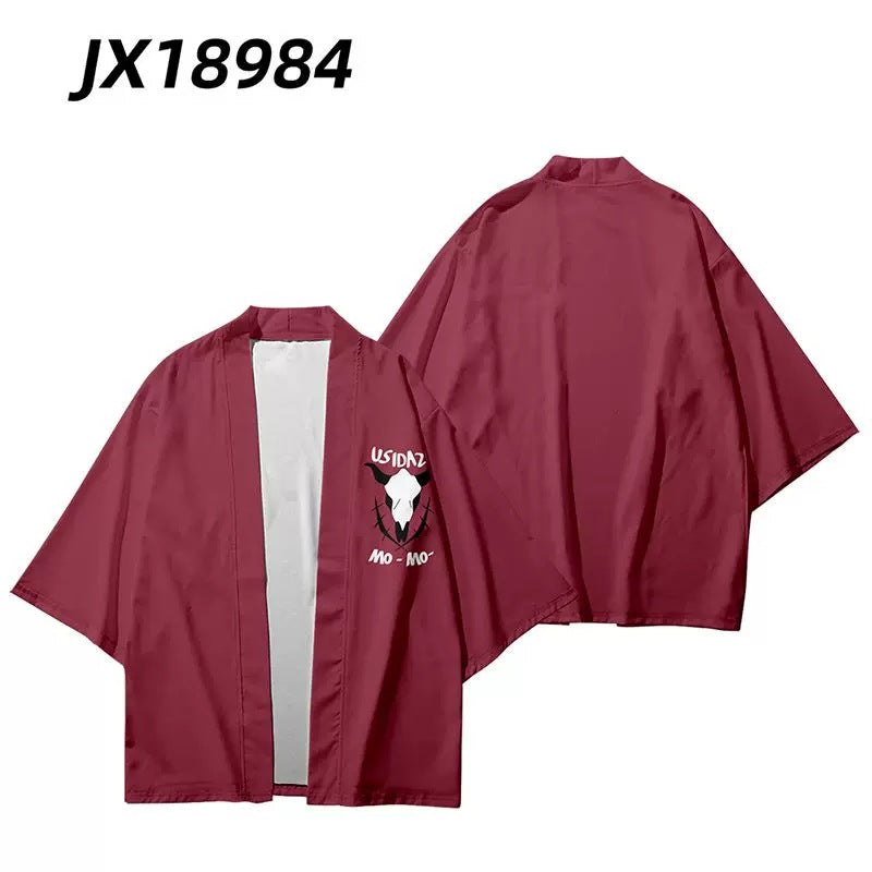 Casual Anime Bocchi Cos Kimono Shirt