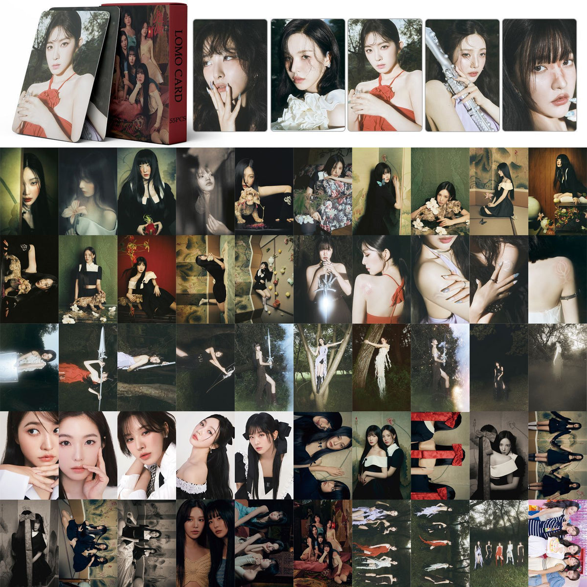 55pcs RV Chill Kill KPOP Photocard