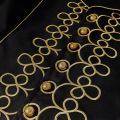 Vintage Men's Medieval Tuxedo Cosplay Costume