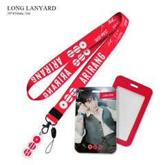 BANGTAN Card Holder Lanyard Pendant Keychain