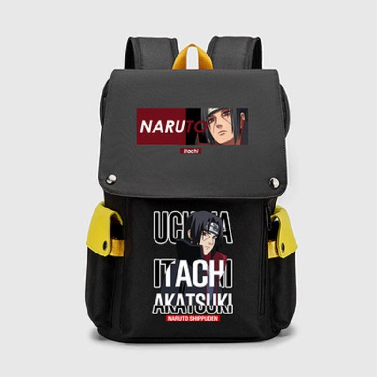 Trendy Anime Printed Large Capacity Backpack