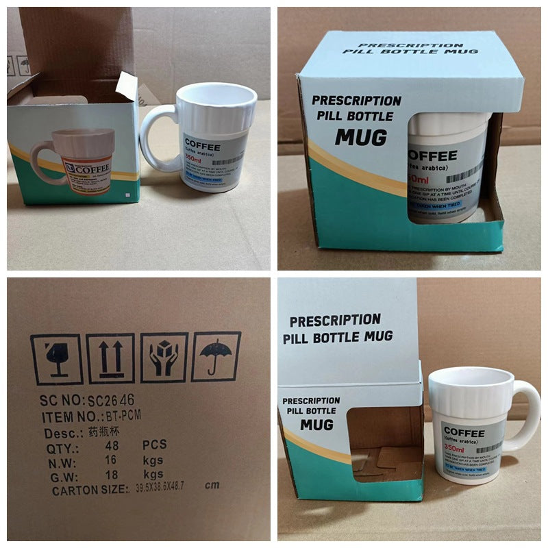 PRESCRIPTION COFFEE CERAMIC MUG
