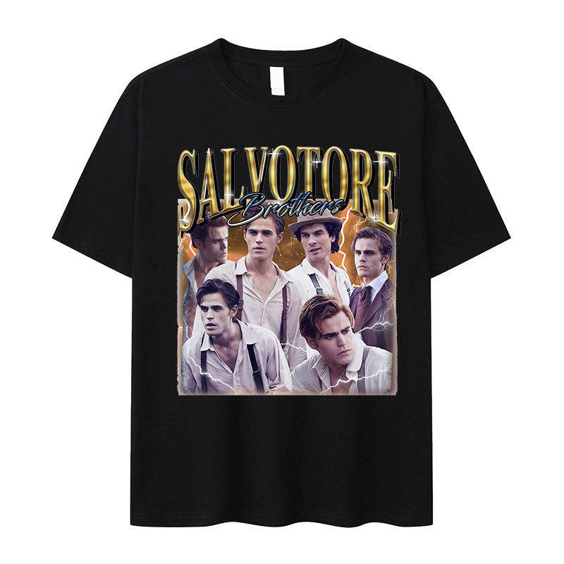 Damon Salvatore TV Series Graphic T-Shirt