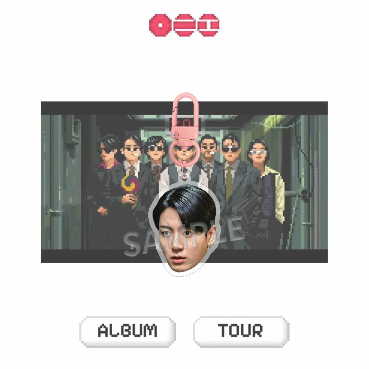 BANGTAN 2.0 Acrylic Keychain Bag Pendant