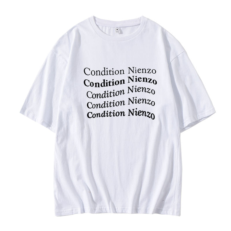 Condition Nienzo Letter Short-sleeved T-shirt