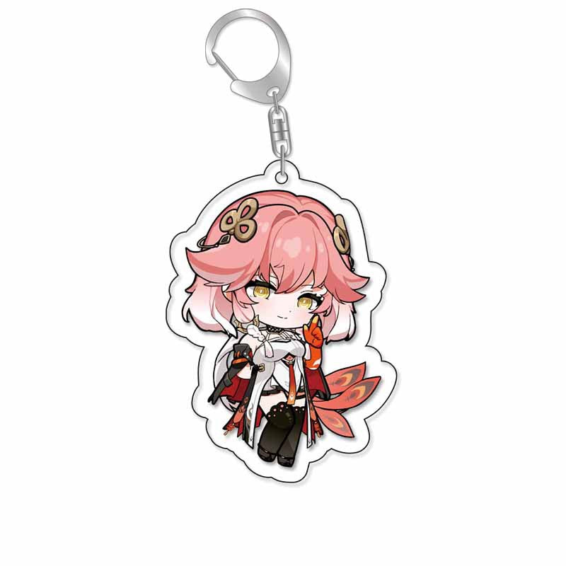 Cute Game Acrylic Keychain Pendant