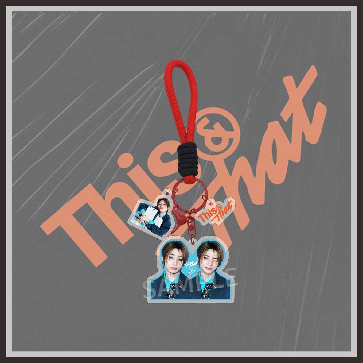 SKZ This & That Acrylic Keyring Bag Pendant