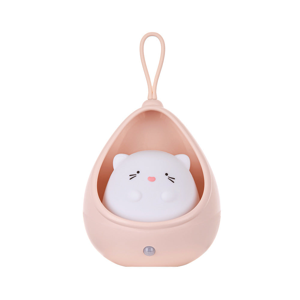 Cute Automatic Human Body Sensor Night Light