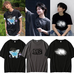 Unisex Korean Style Short-sleeved T-shirt