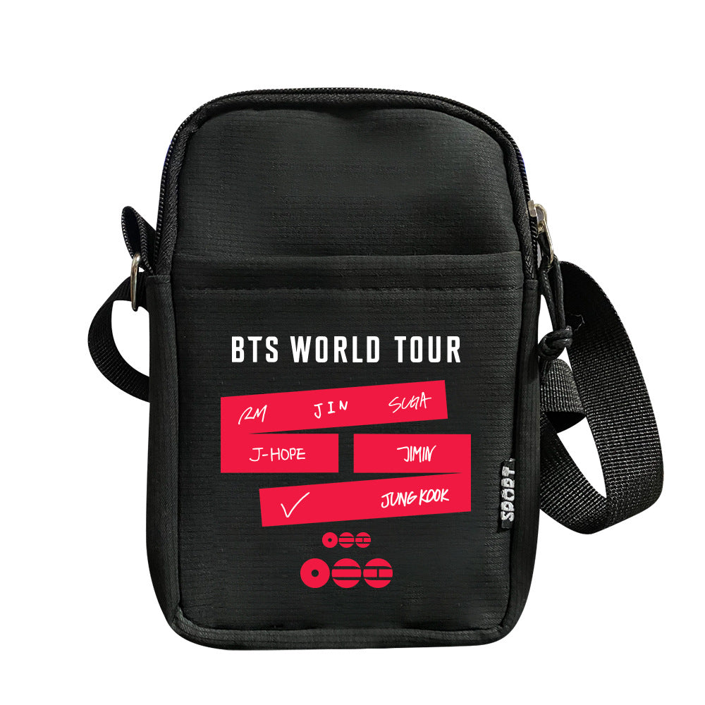 BANGTAN WORLD TOUR ARIRANG Crossbody Zipper Bag