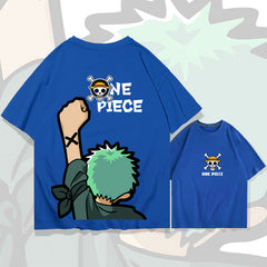 Men's Anime Zoro Short-sleeved Cotton T-shirt