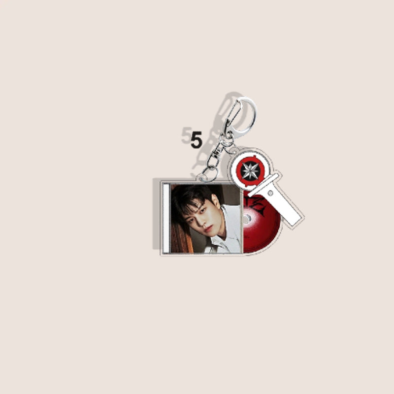 KPOP Album Acrylic Keychain Pendant