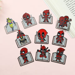 Deadpool and Wolverine Metal Bookmark