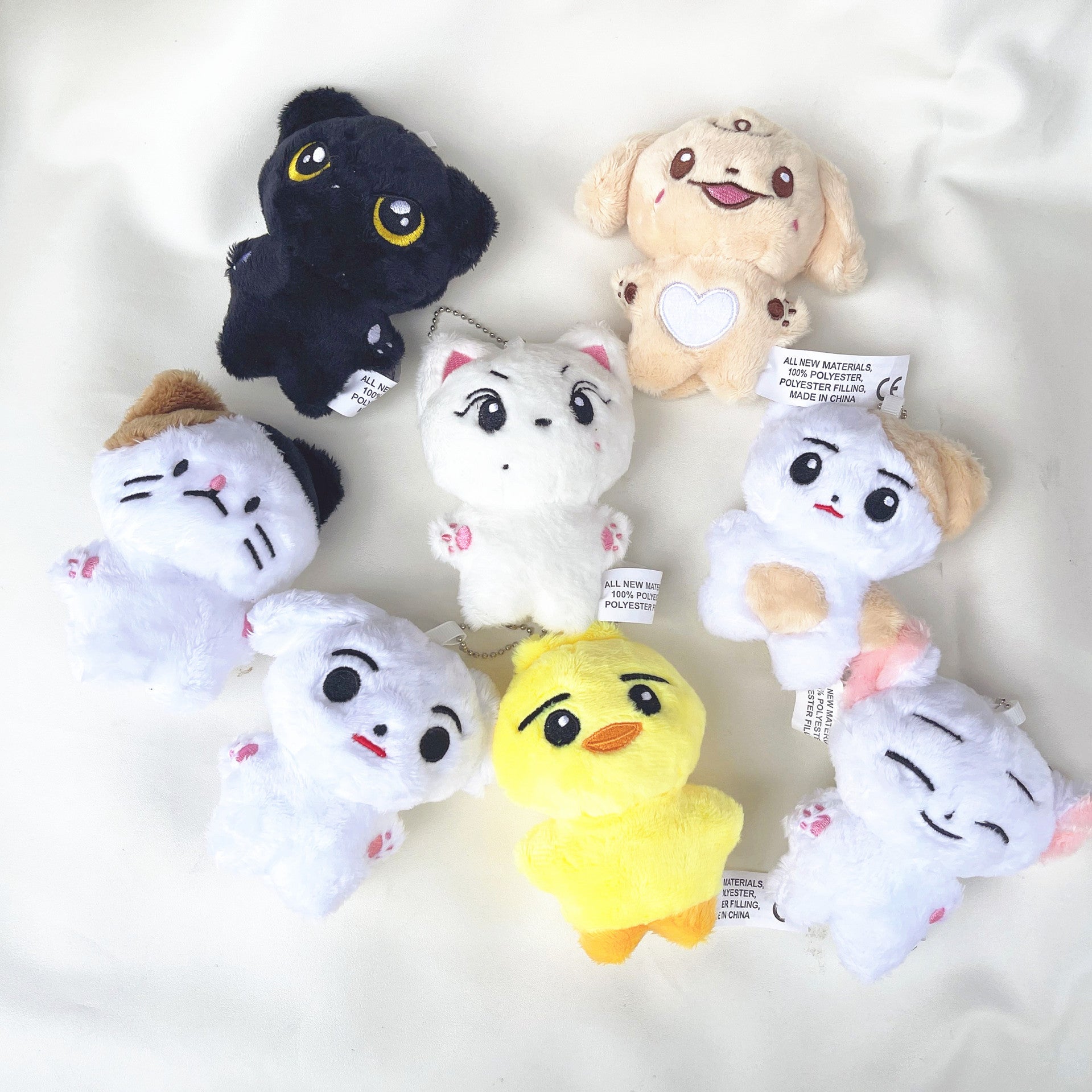 KPOP Plush Keychain Doll Pendant