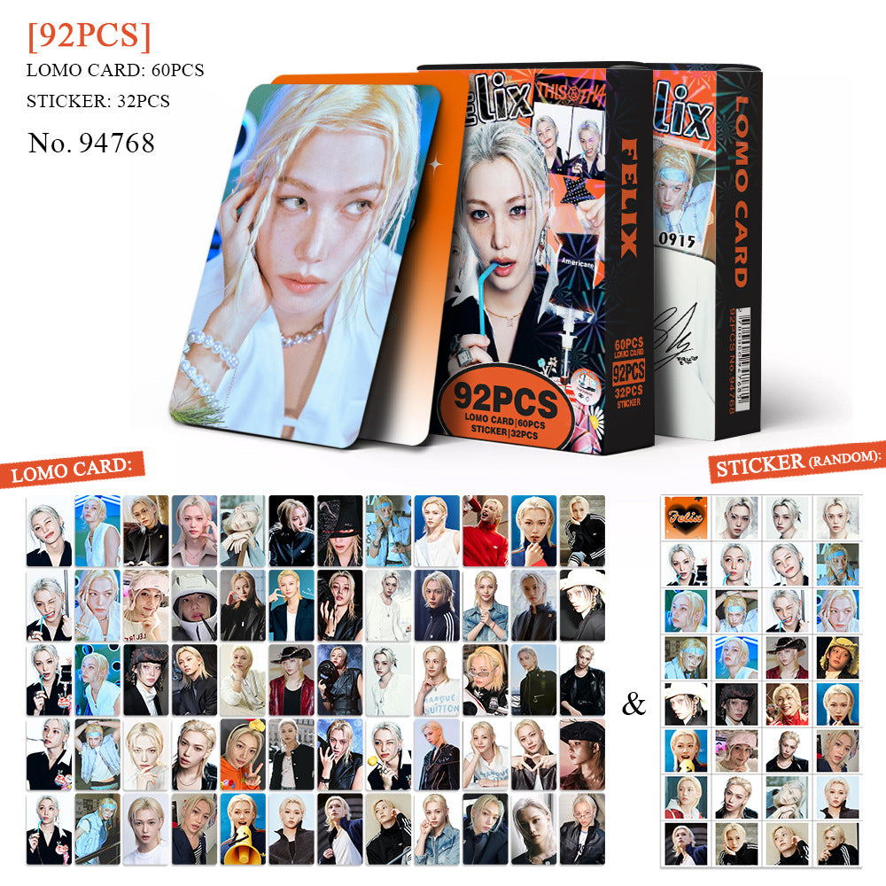 92PCS Felix THIS & THAT Photocard Sticker