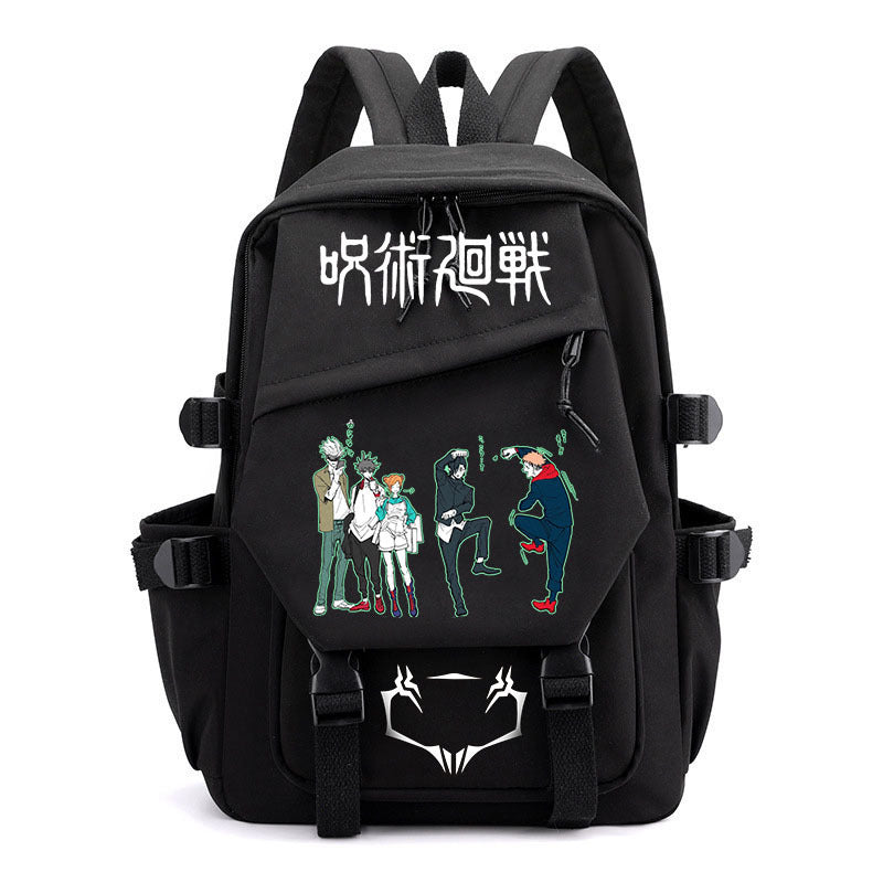 Casual Anime Pattern Printed Backpack